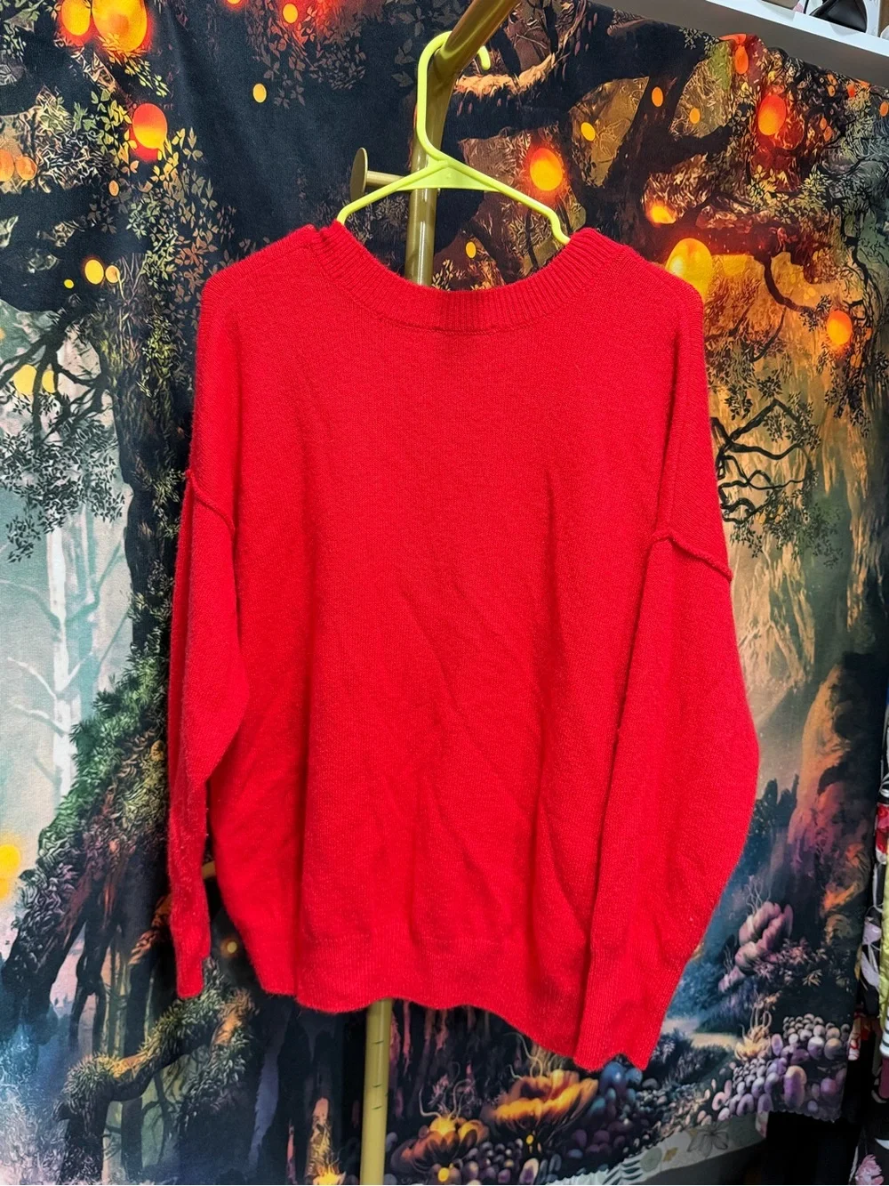 CeCe Red 'Merry' Crewneck Holiday Sweater